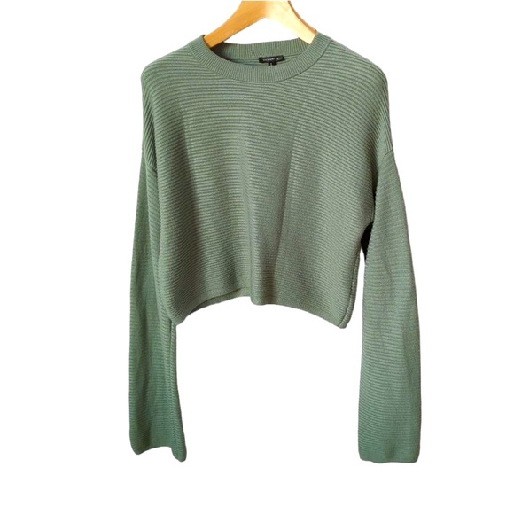 Dynamite Wide Sleeve Crew Neck Sweater - Picture 2 of 4